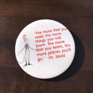 Dr Seuss Button